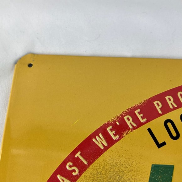 Harley Davidson Motorcycles Embossed Metal Sign "Los Angeles To New York - Picture 5 of 8